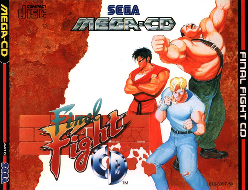 Final Fight CD box art for Sega CD